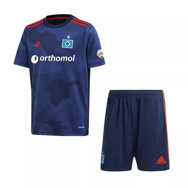 Camiseta Hamburgo S.V 2ª Niños 2020/21 Azul